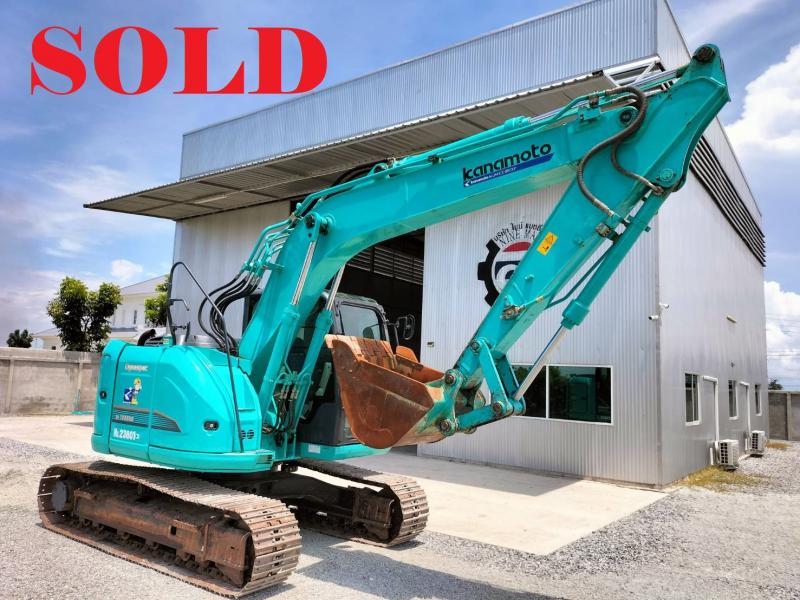 ขายแล้ว เครื่องจักร รถขุด Kobelco